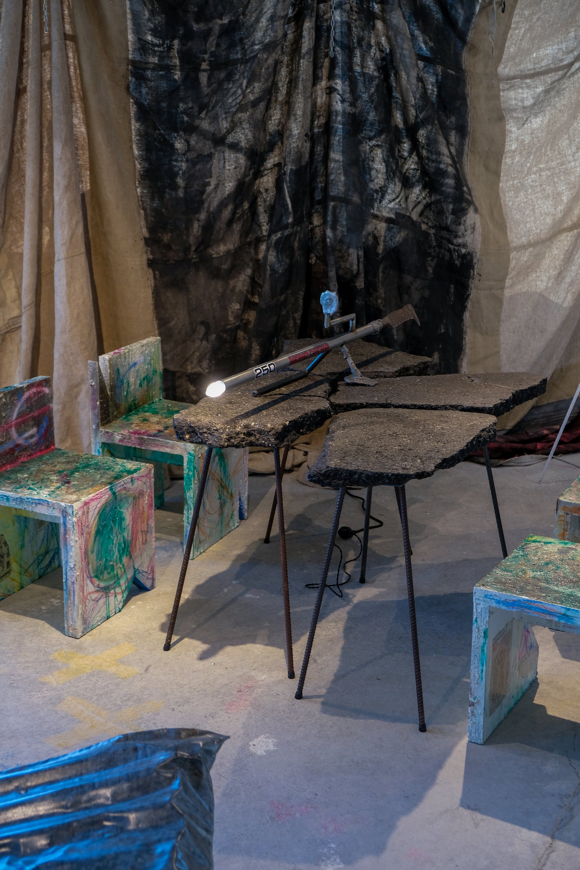 Lost Highway Table by Lionel Jadot