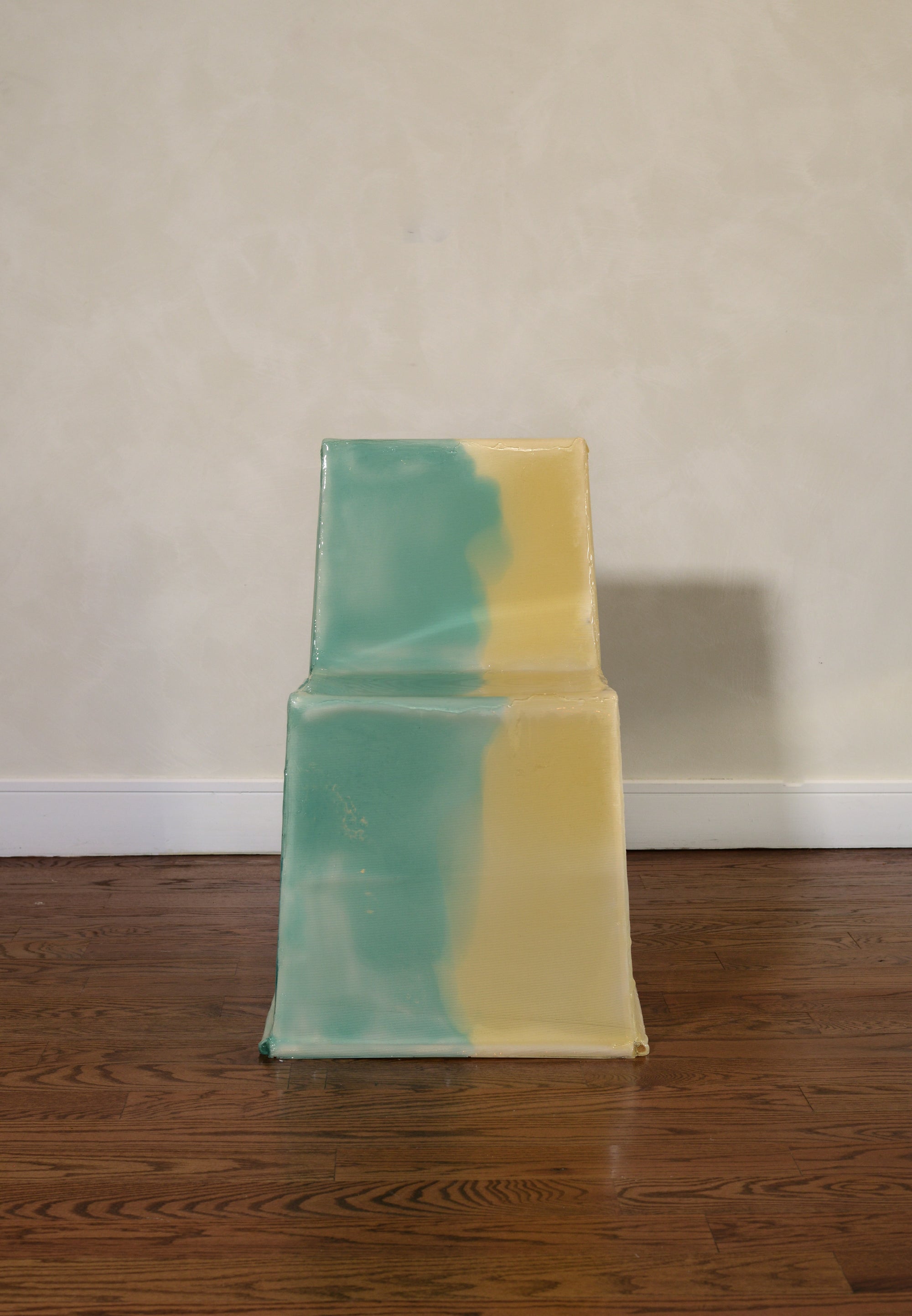 Come Stai? Aqua & Yellow Chair by Gaetano Pesce for Bottega Veneta