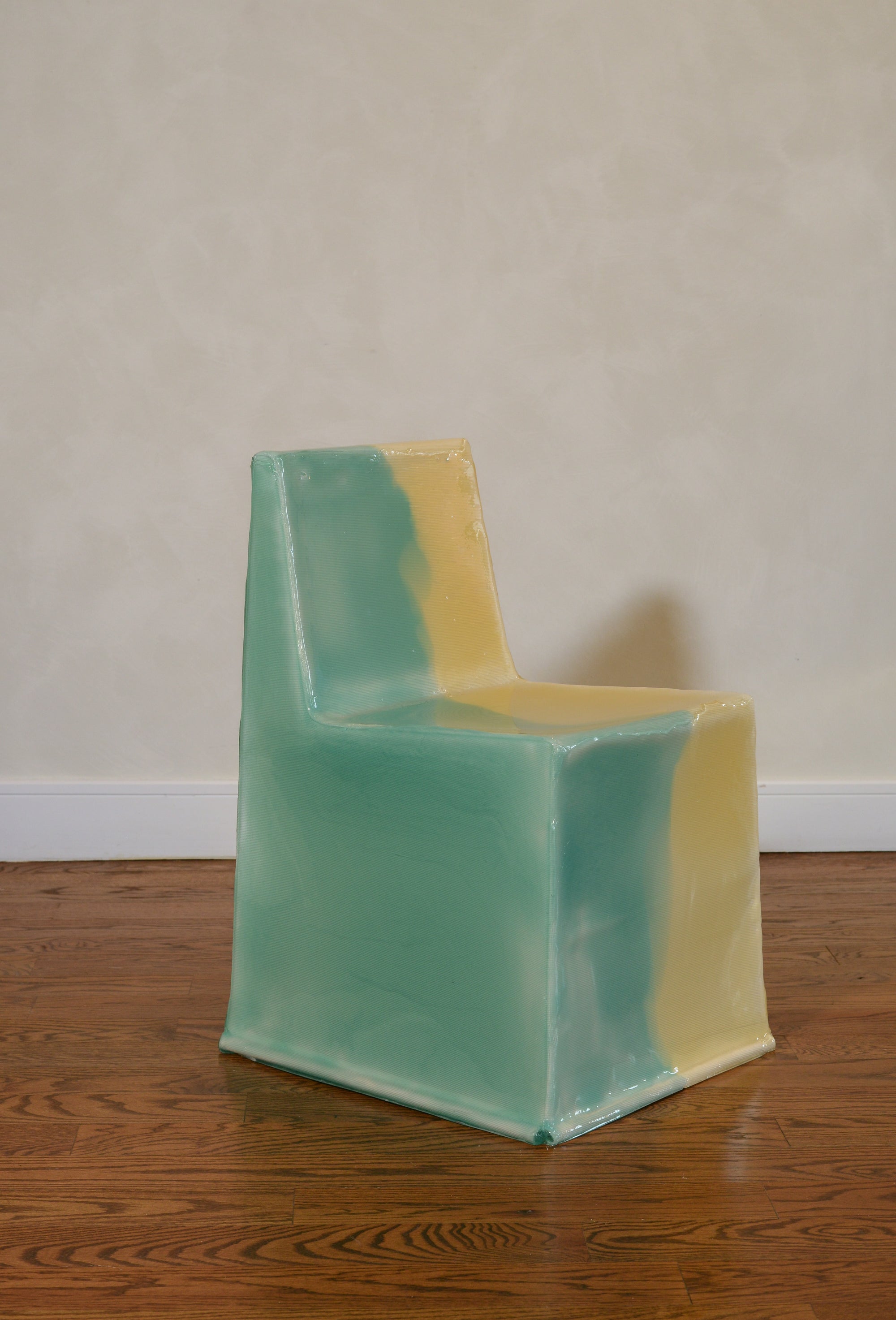 Come Stai? Aqua & Yellow Chair by Gaetano Pesce for Bottega Veneta