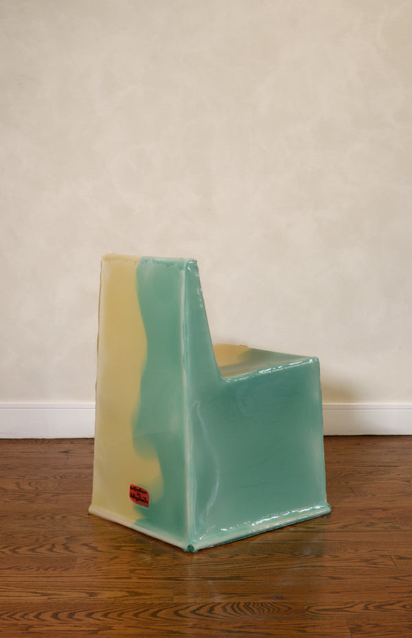 Come Stai? Aqua & Yellow Chair by Gaetano Pesce for Bottega Veneta