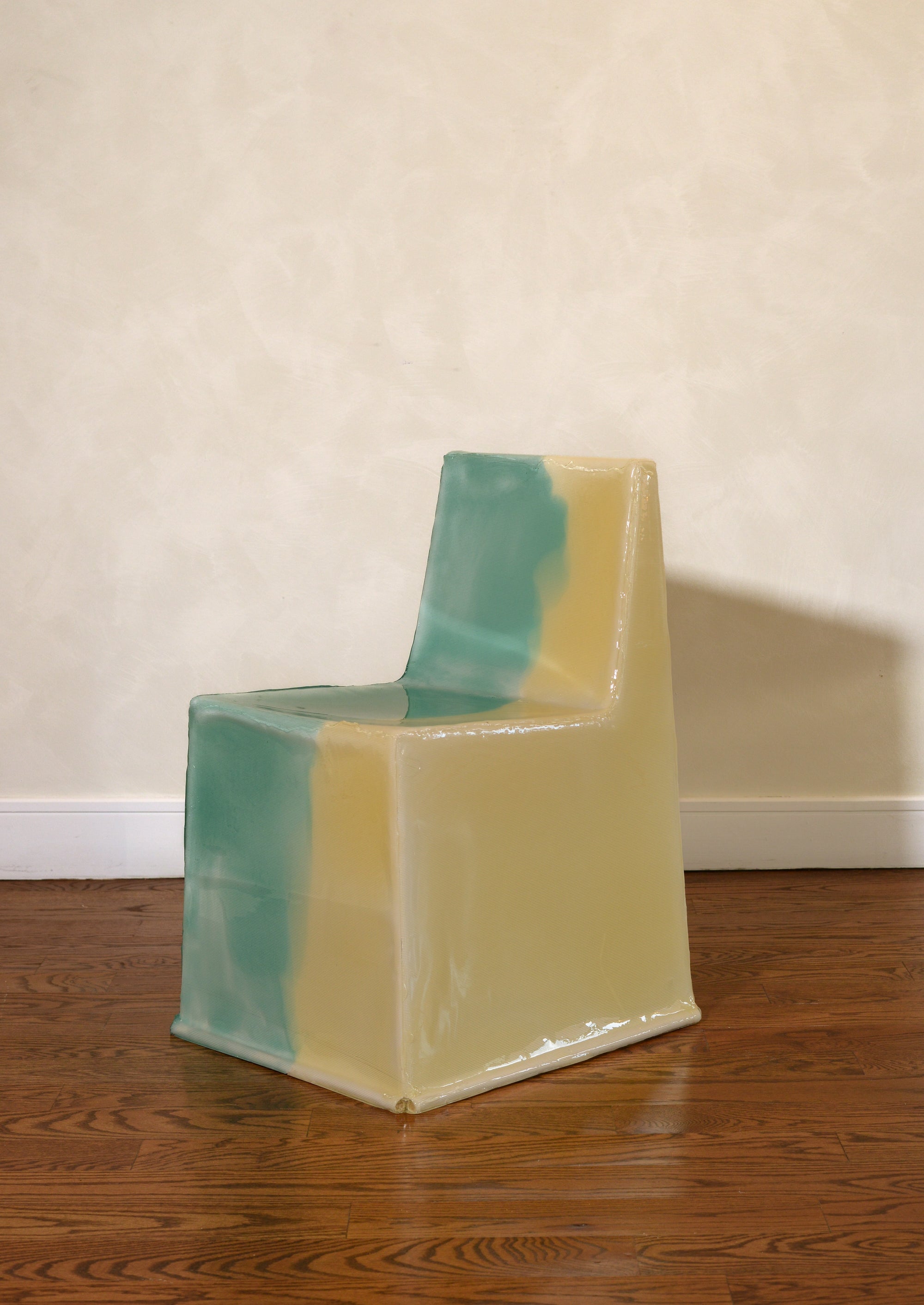 Come Stai? Aqua & Yellow Chair by Gaetano Pesce for Bottega Veneta