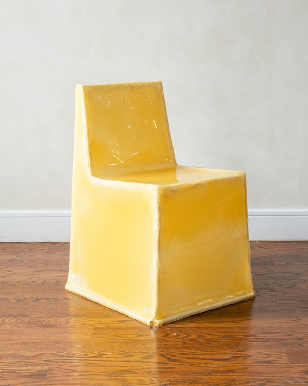 Come Stai? Yellow Chair by Gaetano Pesce for Bottega Veneta