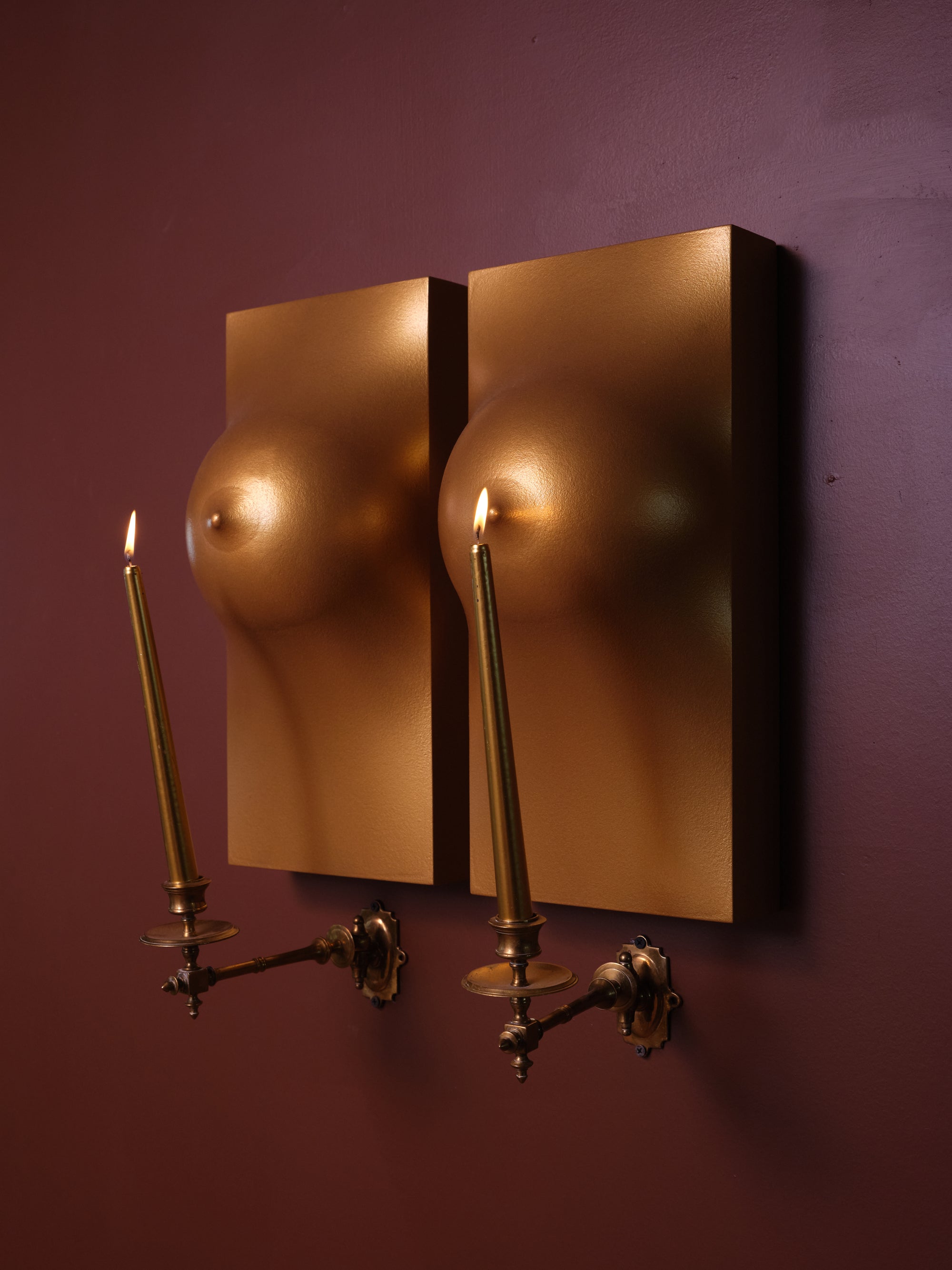 Gold Globes (Sconce) - Samantha McCurdy